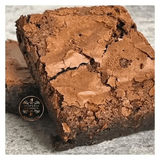 Fudgy Belgian Chocolate Brownies (2pcs)