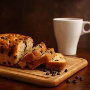 Vanilla Chocolate Chip Teacake